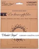 Mundart Stempel - Prägefolder 15 x15cm "Herzkreis" Produktbild-Vorschau 4