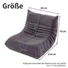MODFU Schlafsofa-Relaxsessel mit Rückenlehne, Lazy Sofa, Produktbild-Vorschau 6