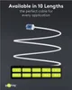 Goobay 74300 Ultraflexibele CAT 6A patchkabel, slank, Productafbeelding-voorbeeld 8