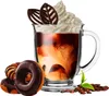 Teetasse Gläser Set 400ml 6 Stk. Cappuccino Tassen | Produktbild-Vorschau 2