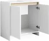 Waschbeckenunterschrank Vicco Emma Weiß/Sonoma 58 x 60 cm, Produktbild-Vorschau 6