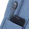 RivaCase Biscayne Carry-On Laptop-Rucksack bis 17.3" - Blau Náhled obrázku produktu 10