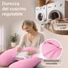 Cuscino per chi dorme sul fianco ELONEO con fodera, cuscino Anteprima dell’immagine prodotto 5