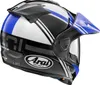 Casco ARAI TOUR-X5 Cosmic - Blu Anteprima dell’immagine prodotto 2