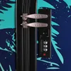 Reisekoffer Koffer Hartschalenkoffer Reisetrolley Blau Produktbild-Vorschau 3