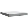 vidaXL Boxspringbett mit Matratze Hellgrau 180x200 cm Stoff Produktbild-Vorschau 6