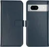 Selencia Echtleder Klapphülle Google Pixel 8a - Blau Produktbild-Vorschau 1