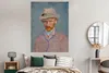 MuchoWow® Poster Selbstporträt - Vincent van Gogh 120x160 Produktbild-Vorschau 4