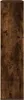 vidaXL Regál na knihy smoke oak 89x24x101,5 cm materiál na Náhľad obrázku produktu 5