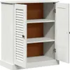 vidaXL Mobile da bagno VIGO Bianco e bianco antico 68 x 34 Anteprima dell’immagine prodotto 5