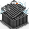 A stack of interlocking pool floor mats with water splashes around them. Náhľad obrázku produktu