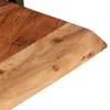 vidaXL Wandregale 2 Stk. 60x25x35 cm Massivholz Akazie und Produktbild-Vorschau 5