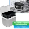 YourCasa® Biomülleimer Küche für Biomüll aus Edelstahl Produktbild-Vorschau 3