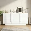 Merax Hochglanz Sideboard mit 3 Türen und 6 Fächern, Produktbild-Vorschau 16
