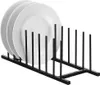 A plate rack holding three white plates. Produktbild-Vorschau