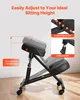 Ergonomická kolenní židle – kolenní stolička s kolečky – Náhled obrázku produktu 4
