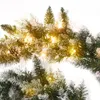 vidaXL Girlanda świąteczna z lampkami LED zielona 2,7 m PVC Podgląd zdjęcia produktu 5