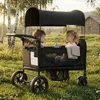 Faltbarer Kinderwagen für 2 mit Bettfunktion, 8-fach Produktbild-Vorschau 1