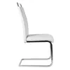 lot de 2 chaises de salle à manger à piétement luge au Voir les images du produit 5