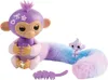 Fingerlings Snuggle Tails Interaktívna fialová opička COCO Náhľad obrázku produktu 2