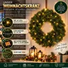 Hochwertiger Türkranz mit Beleuchtung Ø40cm - 49 LEDs Produktbild-Vorschau 5