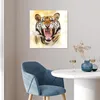 MuchoWow® Poster Tiger - Zähne - Raubtiere 50x50 cm - Produktbild-Vorschau 5
