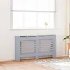 vidaXL Panele grzejnikowe antracyt 152x19x81,5 cm MDF Podgląd zdjęcia produktu 8