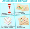 Montessori Spielzeug ab 2 3 4 Jahre Magnettafel Kinder Produktbild-Vorschau 7