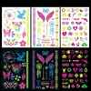Konsait Neon Temporäre Tattoos UV Body & Face Painting für Produktbild-Vorschau 2