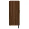 vidaXL Sideboard Braun Eichen-Optik 34,5x34x90 cm Produktbild-Vorschau 7
