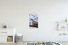 MuchoWow® Textilposter Vogel - Blumen - Taube - Produktbild-Vorschau 2