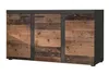 AX LIVING Sideboard Wohnzimmer Spacoro 3T - Modern in Produktbild-Vorschau 2