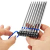 HASKYY Torx Bits Set 1/4" Magnetisch Langbits 150mm T8-T40 Produktbild-Vorschau 5