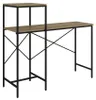 Schreibtisch Vicco Fyrk Eiche rustikal 120 x 40 cm, Model Produktbild-Vorschau 1
