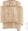 Applique murale LIGNEA LUX en jute de style bohème 40W - Voir les images du produit 1