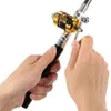 Mini canna da pesca telescopica e mulinello combo, canna da Anteprima dell’immagine prodotto 10