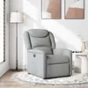 relaxačné kreslo vidaXL Light Grey Fabric Náhľad obrázku produktu 2