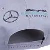 Mercedes AMG Petronas Motorsport Logo Cap OSFA grau Produktbild-Vorschau 2