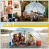 Faziango Strandschirm 210 cm Sonnenschirm mit UV Schutz Produktbild-Vorschau 7