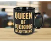 Queen of Fucking Everything XXL Kaffeebecher mit goldener Produktbild-Vorschau 7