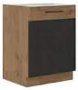 Vigo Unterschrank 60 cm Eiche Lancelot Matera Grau Produktbild-Vorschau 1