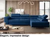 MEBLINI Schlafcouch mit Bettkasten - Ecksofa mit Produktbild-Vorschau 3