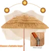 KOMFOTTEU parasol plażowy 200cm, hawajski parasol Podgląd zdjęcia produktu 3