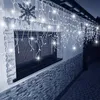 Gocce LED - 22,5 m, 500 LED, IP44, bianco freddo + lampeggi Anteprima dell’immagine prodotto 11