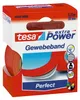 tesa extra Power Perfect Gewebeband rot 2,75m x 38mm Produktbild-Vorschau 6