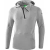 erima Essential Hoody Damen light greymelange/black 38 Produktbild-Vorschau 1