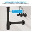 Siphon universel Bächlein pour lavabo et meuble-lavabo Voir les images du produit 4