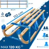 Slittino in legno KESSER® Premium, slittino pieghevole per Anteprima dell’immagine prodotto 7