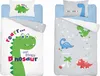 Babybettwäscheset 90x120 Dino BAUMWOLLE Produktbild-Vorschau 1