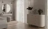 AX LIVING Kommode Halay Beige, 1 Tür & 3 Schubladen Moderne Produktbild-Vorschau 8